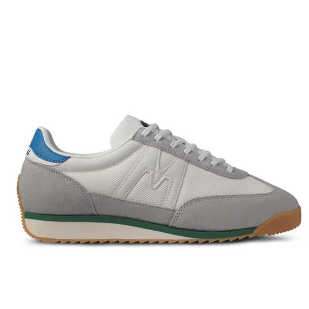 Karhu Mestari Sneakers Suede Gum Low Top Lace Up Colorblock Gray Dawn Blue 11